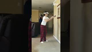 Too bad the paining wasn't virtual 🥴 #afv #fail #funny #shorts