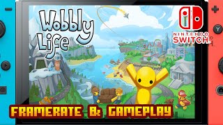 Wobbly Life - (Nintendo Switch) - Framerate & Gameplay