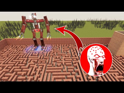 I CREATED A GIANT ROBOT TO STOP SCP-096! In Garry's Mod