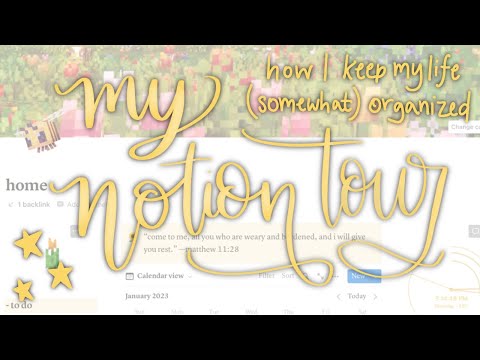 my notion tour!