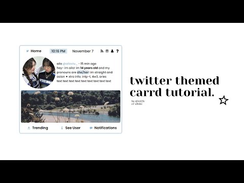 twitter themed carrd tutorial!　✦　cr; ultskz