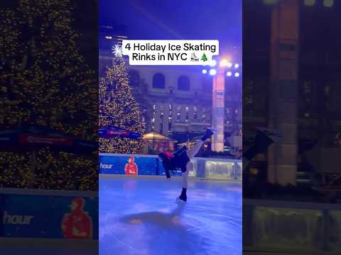 which one’s do you think are a MUST visit? #iceskating #skating #figureskating #nyc