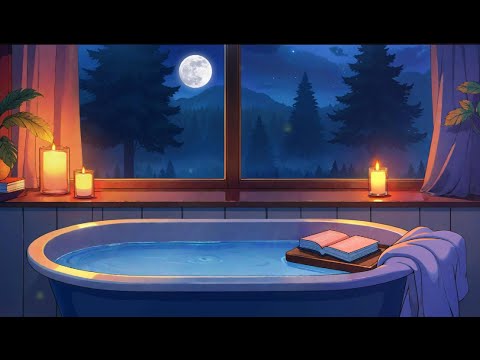 a candlelit soak | cozy lofi for relaxation