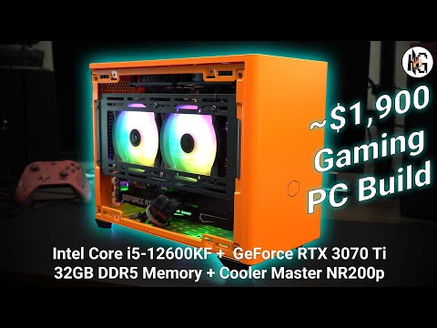 Intel Core i5-12600KF + RTX 3070 Ti + Strix Z690-I + NR200p Gaming PC Build with Benchmarks