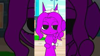 Sprunki Durple Power of Makeup Animation #sprunki #shorts #animation