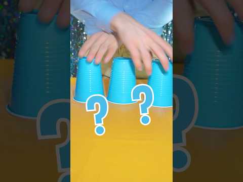 Follow the FAST CUPS and find the HIDDEN SHAPE🔺🟦🟡! Blippi's Magic Tricks! #blippi #memorygame