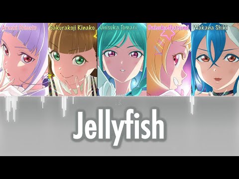 Jellyfish - (Male Version) - 5yncri5e! - Liella! Color Coded Lyrics [Kan/Rom/Eng]