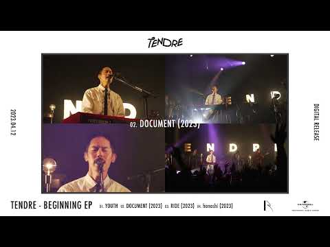 TENDRE「BEGINNING-EP」Teaser