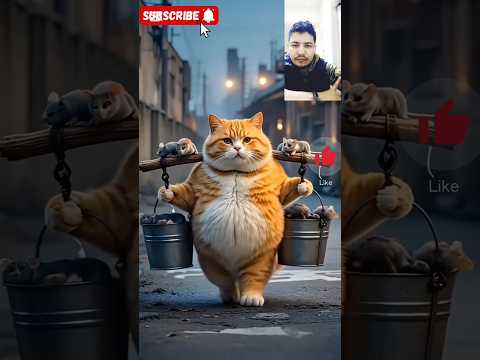 "The Cat Caught the Mouse! 😱 (The Next Moment Will Shock short #shorts