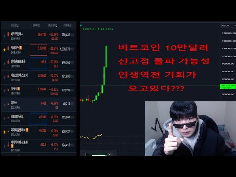 비트코인 대 불장 인생을 바꿀 찬스가 오는 건가???