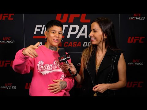 Denise Gomes fala da expectativa pela terceira vitória seguida no UFC Vegas 106