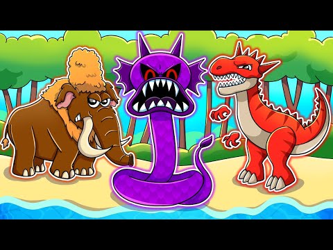 SPRUNKI, But They're BEASTS?! Cartoon Animation