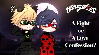 "Ladybug vs Cat Noir: A Fight or a Love Confession?" || Gacha club || meme || Miraculous Ladybug