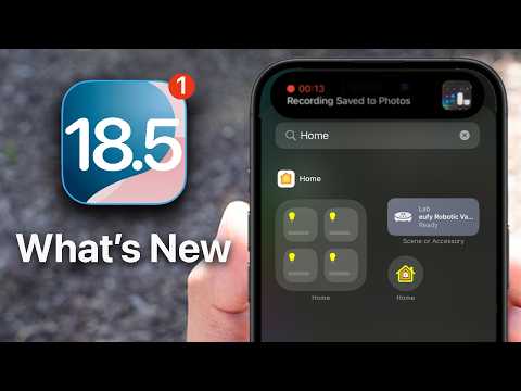 What's REALLY New in iOS 18.5 Beta 1?