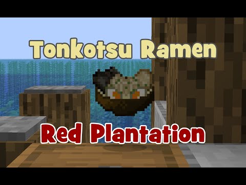 Tonkotsu Ramen | Red Plantation Datapack | Minecraft 1.14