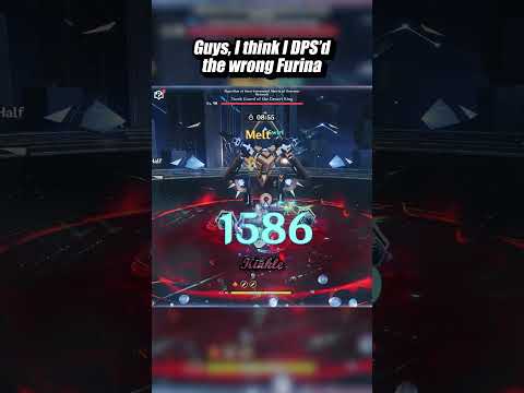 I THINK I DPS'D THE WRONG FURINA #furina #xianyun