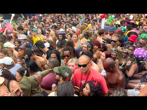 WEDNESDAY OF CARNIVAL IN RIO DE JANEIRO | STREET BAND PLANTA NA MENTE