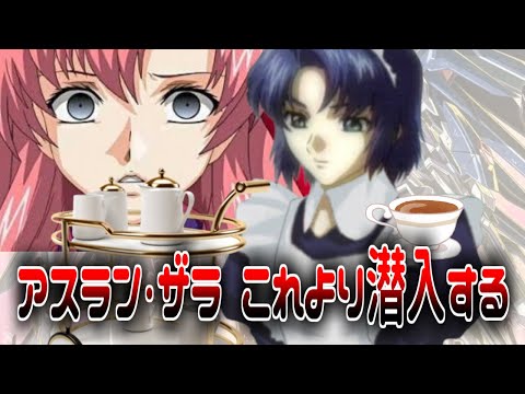 メイド服で潜入調査中のアスラン・ザラを見てしまったラクス・クラインの反応集【ガンダムの反応集】【種自由】【SEEDFREEDOM】
