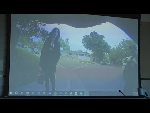 Davis stabbings trial | Carlos Dominguez heard speaking in police bodycam video