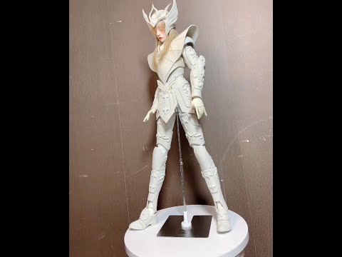 Shaka Saint Seiya Garage Kit GK Model Tutorial - 3