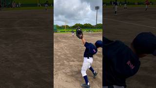 守備が上手すぎる8歳の野球少年。#shorts