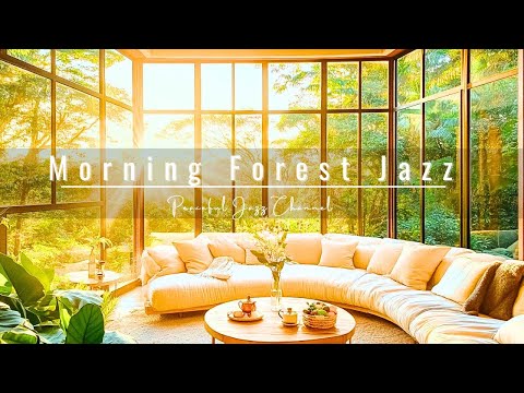 Morning Forest Jazz Retreat | Smooth Jazz & Soulful Piano for Calm, Focus & Coffee Moments