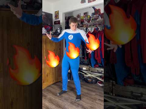 MCU JOHNNY STORM COSPLAY #humantorch #fantastic4 #mcu #josephquinn #cosplay