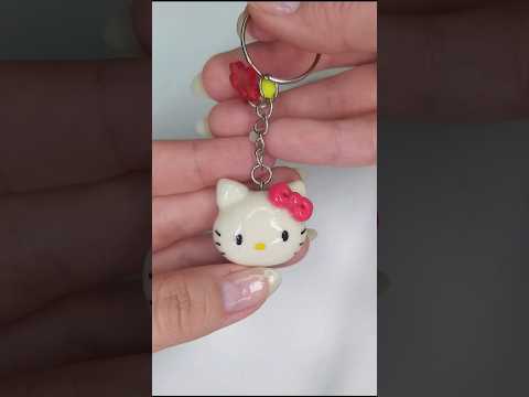 Chaveiro Hello Kitty 🎀 #hellokitty #diy #handmade #art