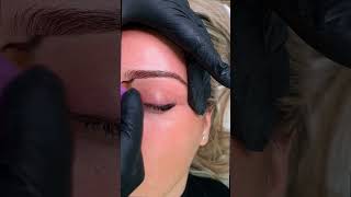 Microshading de cejas efecto sombreado #cejas #micropigmentación #sombreado #microblading