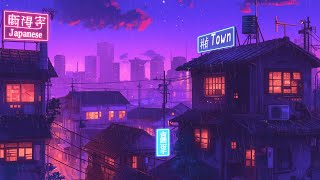 Retro Lofi Hip Hop Beats 🕤 1980s & 90s Vibes & Nostalgic Japanese Town Ambience 🌆 Lofi Rain Playlist