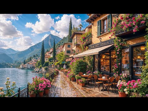 Romantic Italian Café Ambience ☕ Relaxing Instrumental Jazz & Bossa Nova Music for Study, Work
