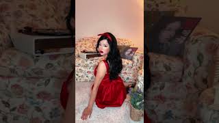 #lanadelreyfans #lanadelrey #reddress #redhairbow #redlipstick