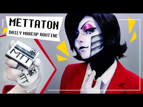 UNDERTALE Mettaton Makeup Tutorial (kind of)