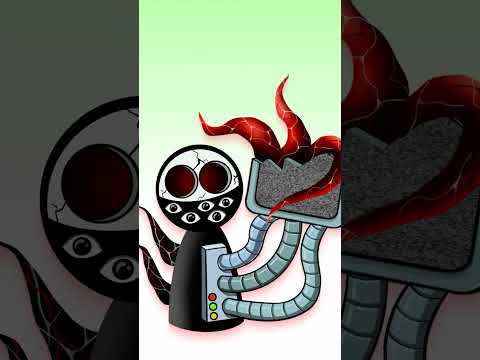 Sprunki Mr. Fun Computer & Black SYMBIOSIS Phases #sprunki #incredibox #incrediboxsprunki