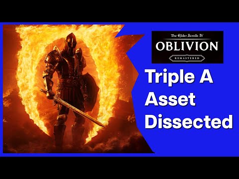 Dissecting a Triple A Game Model in Blender: Oblivion Remastered
