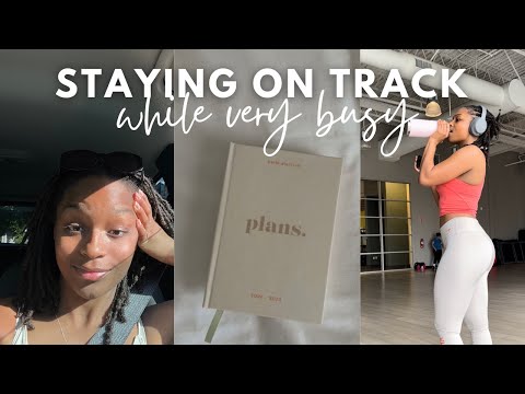 How to Work Out with a BUSY Schedule | Stay on track when you have no TIME