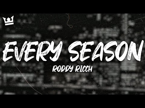 roddy ricch - EVERY SEASON (LYRICS)