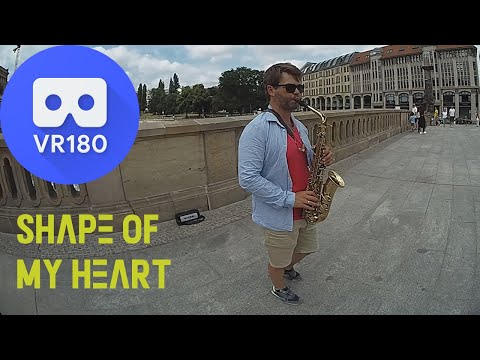 VR180 - 3D Saxophone Performance - Shape Of My Heart 8K