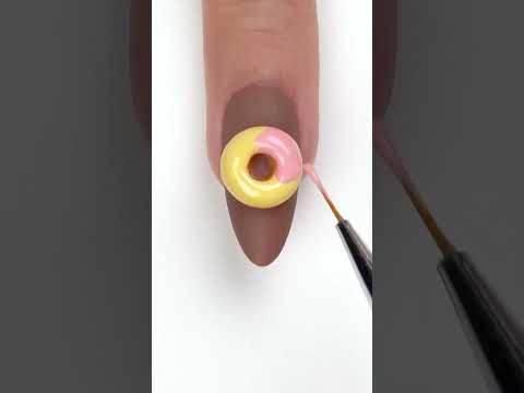 #Shorts 3D Cake Dessert Nail