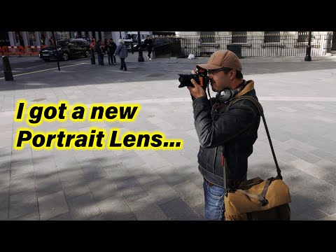 I tested a new lens in London, and followed by a drone - RED35 VLOG 140