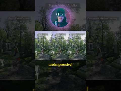 Apple Compressor Machine Learning Retiming Crushes Topaz Video AI?