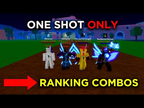 (INSANE COMBOS) RANKING The Best Gun Combos in Blox Fruits