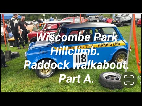 Wiscombe Park Hillclimb, 7th Sept 2024. Paddock walkabout. Part A.