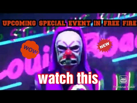 Next upcoming special events in free free || dont || miss guys * watch tell the end 😍