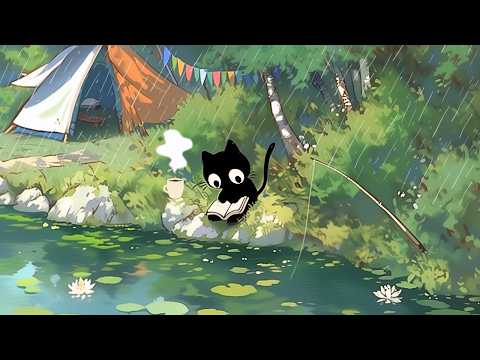The difference between winning and losing is most often not quitting. (Rain sound)