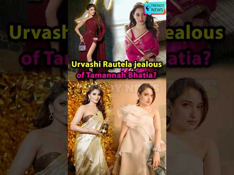Urvashi Rautela jealous of Tamannah Bhatia? #urvashirautela #tamannaahbhatia #itemsong #jealousy