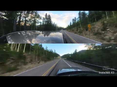 C8, Mk7R, and M2C driving a mountain pass