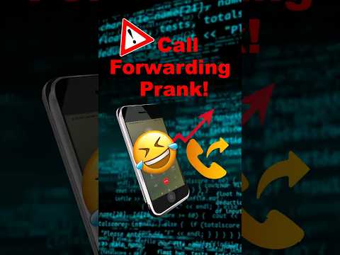 Call Forwarding Prank!🤣