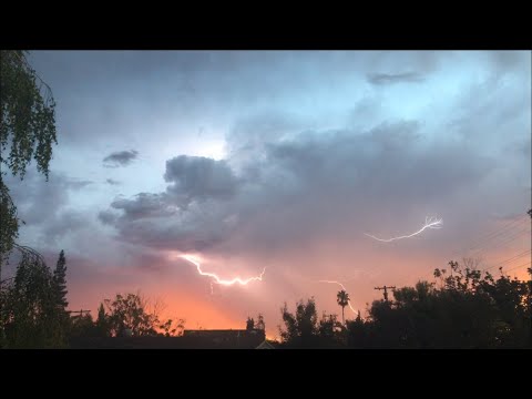 Dry Lightning Show in Palo Alto, California 8/16/2020