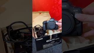 Unboxing new Canon EOS R5 Mark II #unboxing #canonr5 #canonr5ii #asmr #canoneosr5 #canoneosr5markii
